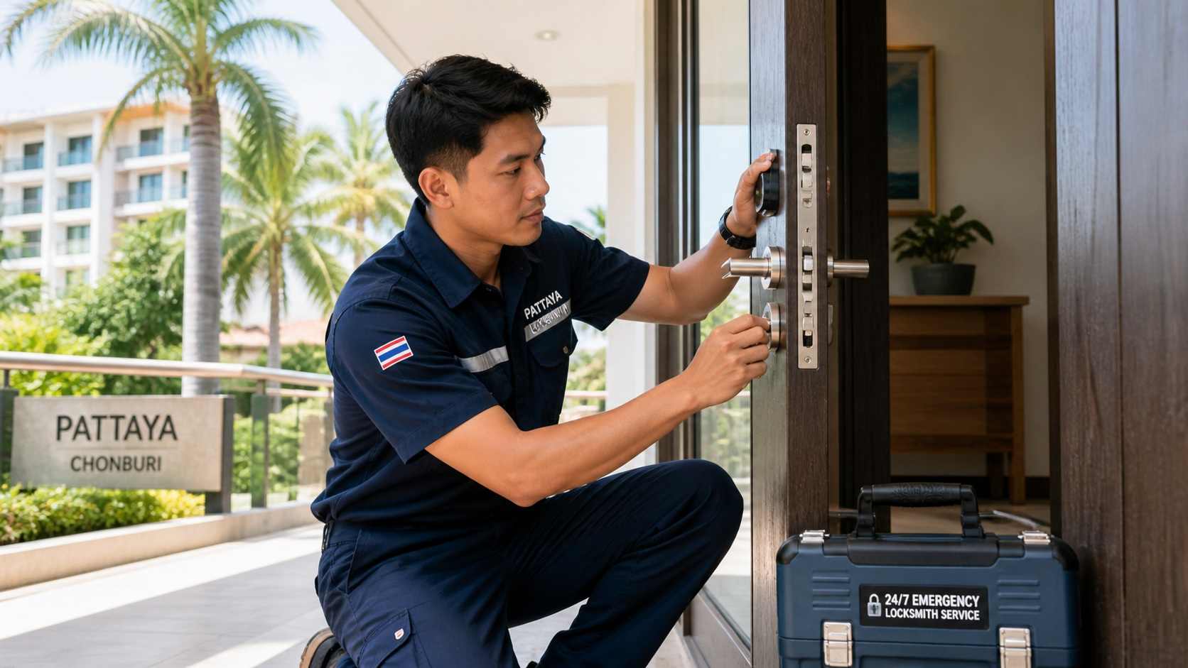 Emergency locksmith in Pattaya