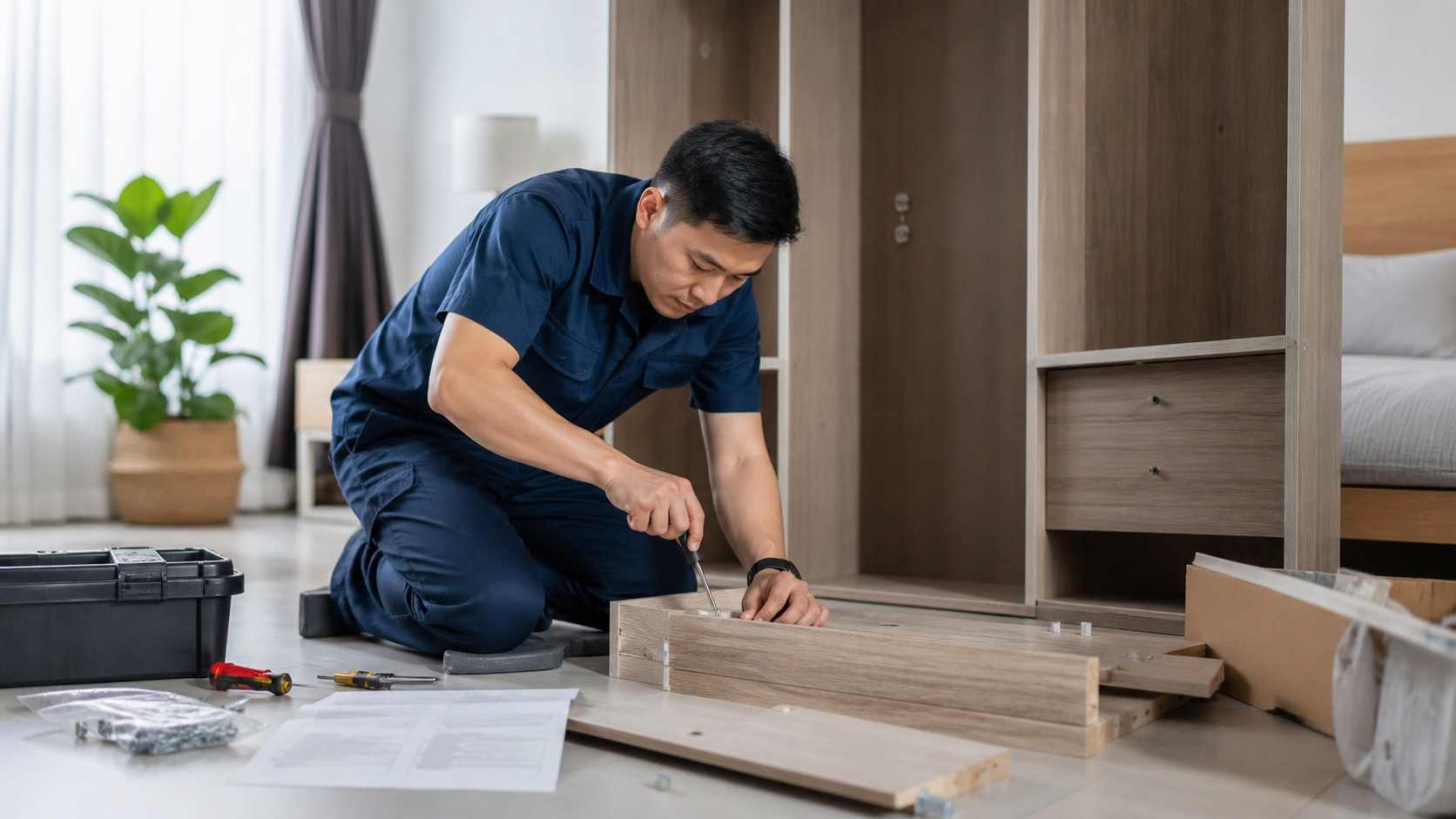 Furniture assembly in Pattaya
