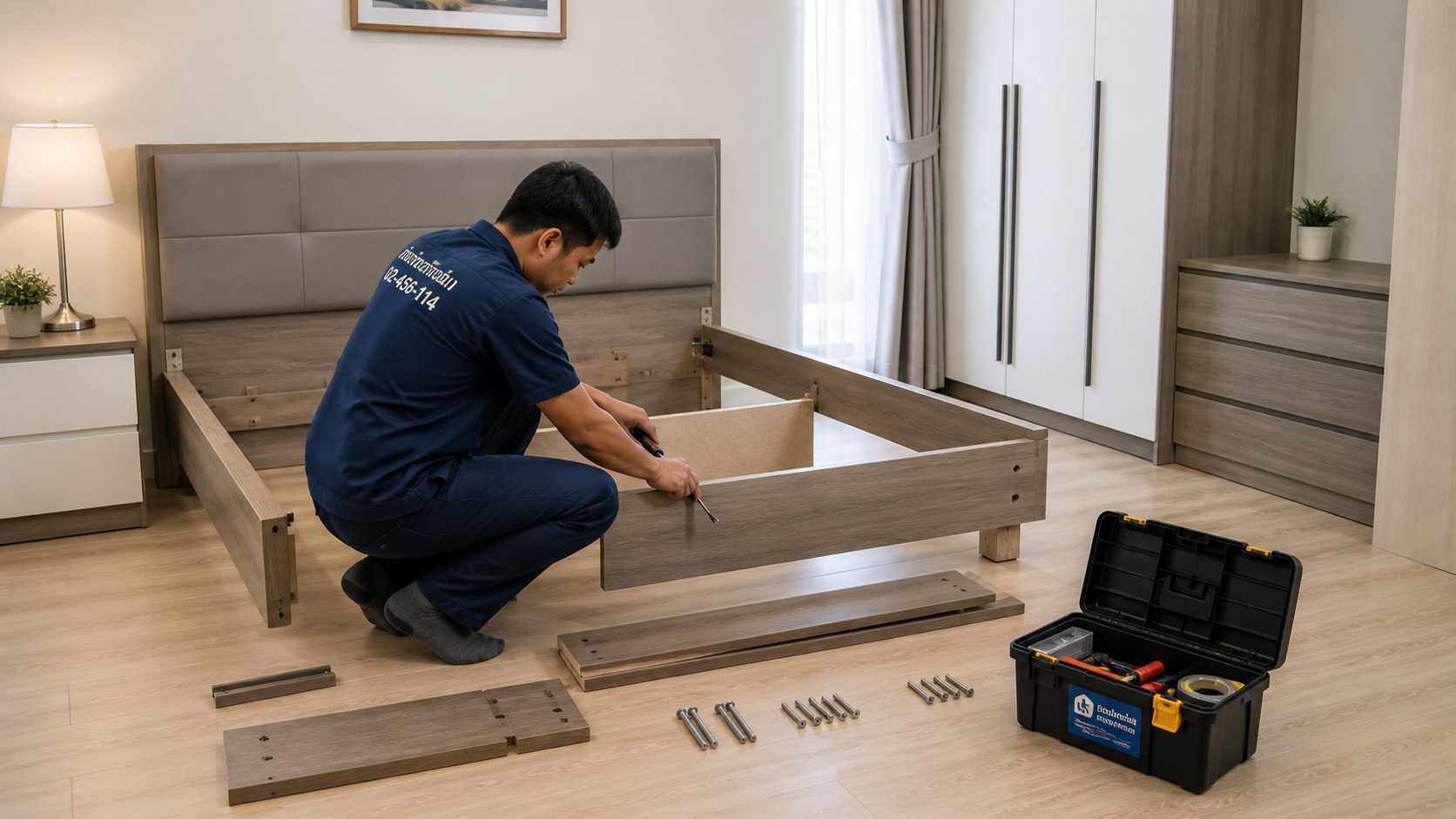 Furniture dismantling and removal in Pattaya
