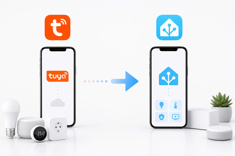 เปลี่ยนจาก Tuya ไปใช้ Home Assistant ในพัทยา
