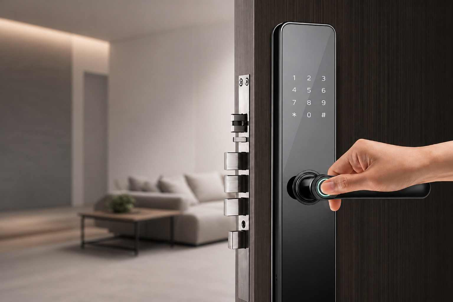 Установка электронных и smart locks в Паттайе