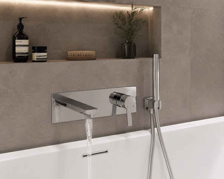 Wall-mounted and concealed mixer repair in Pattaya