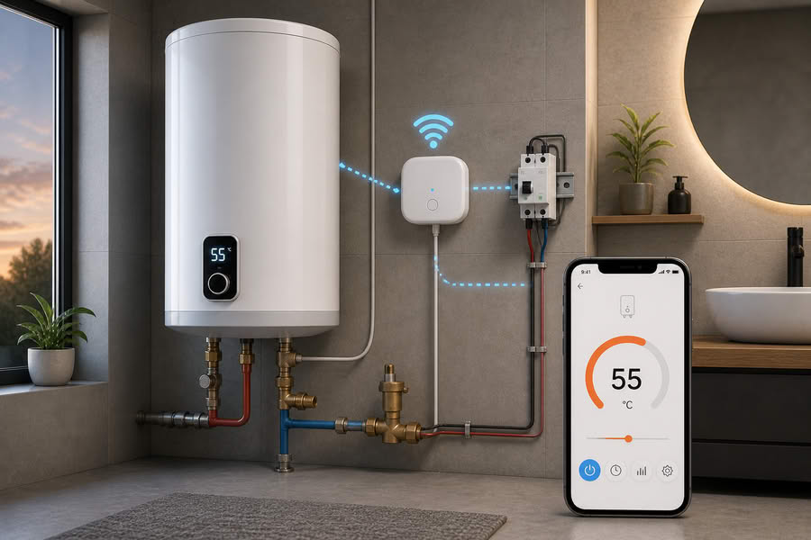 Water heater automation in Pattaya